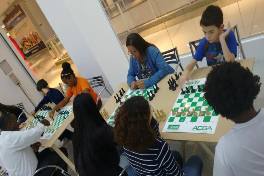Atrium de Sto.André abre inscrições para aula gratuita de xadrez