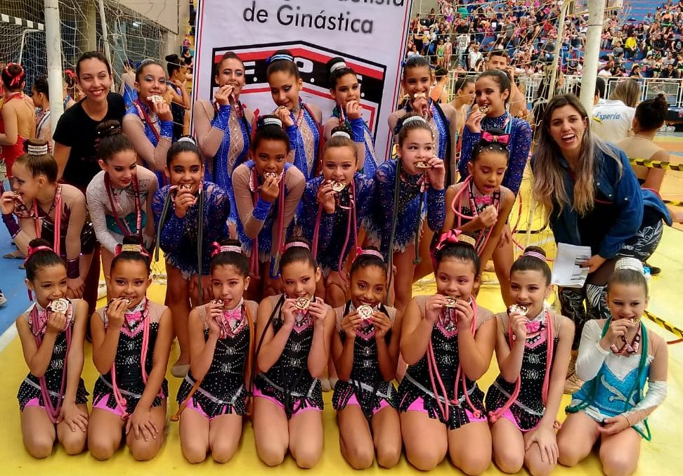 Ribeirão Pires garante medalha de bronze no Troféu SP de Ginástica Rítmica