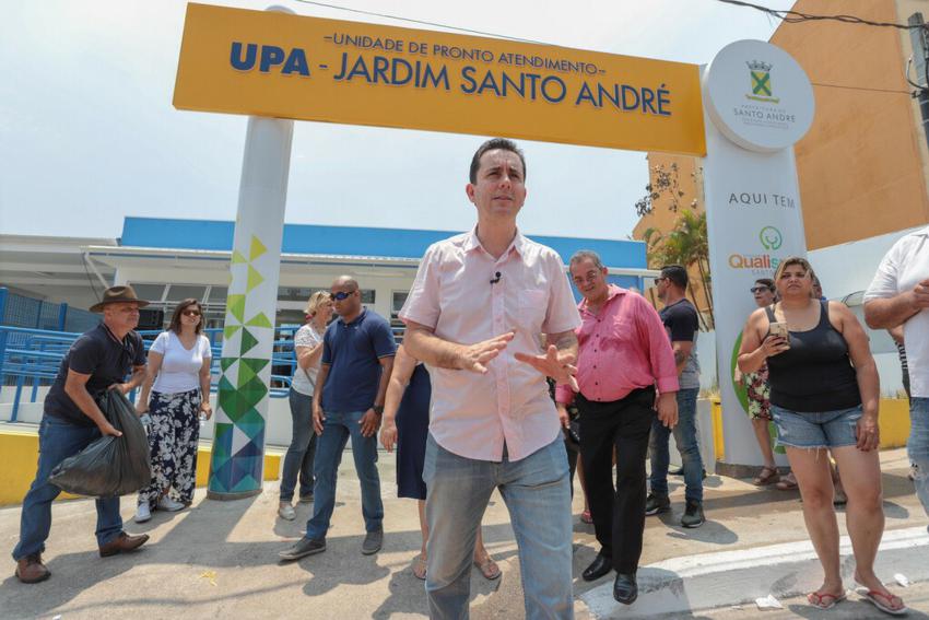 Após reforma, UPA Jardim Sto.André é entregue e atenderá 12 mil por mês