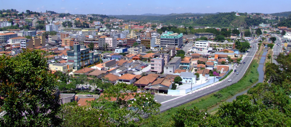 vista aérea de Ribeirão Pires