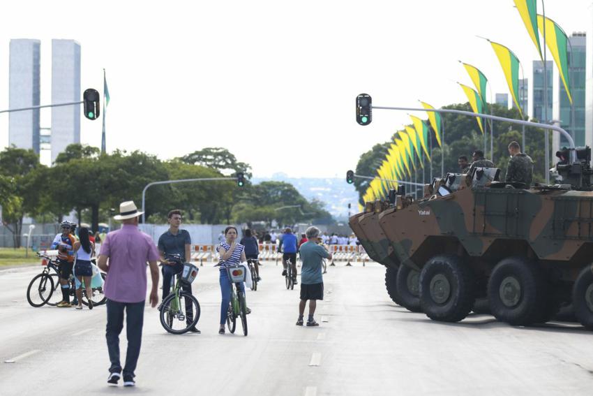 Posse do presidente Jair Bolsonaro movimenta Brasília