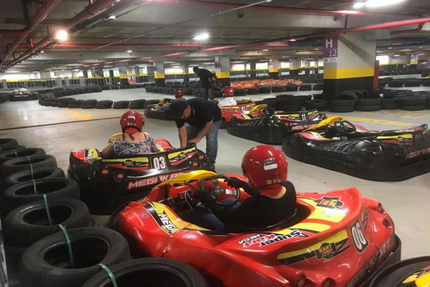 Santo André abre pista de Kart indoor