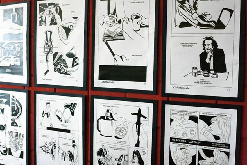 Exposição Café Ilustrado começa em Santo André