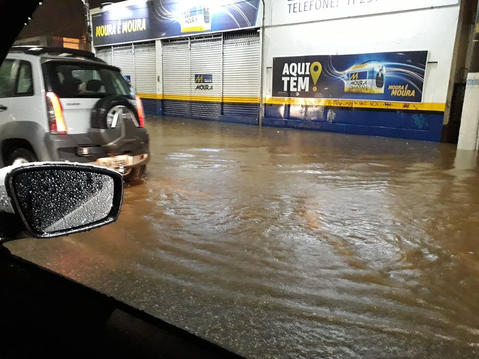 Chuva forte castiga cidades do ABCD