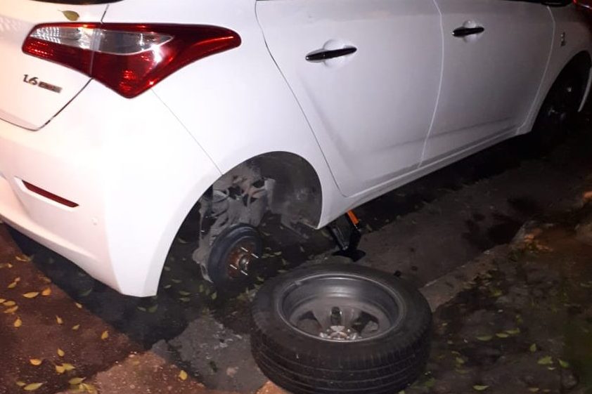 GCM de São Caetano prende dois bandidos por furto de rodas