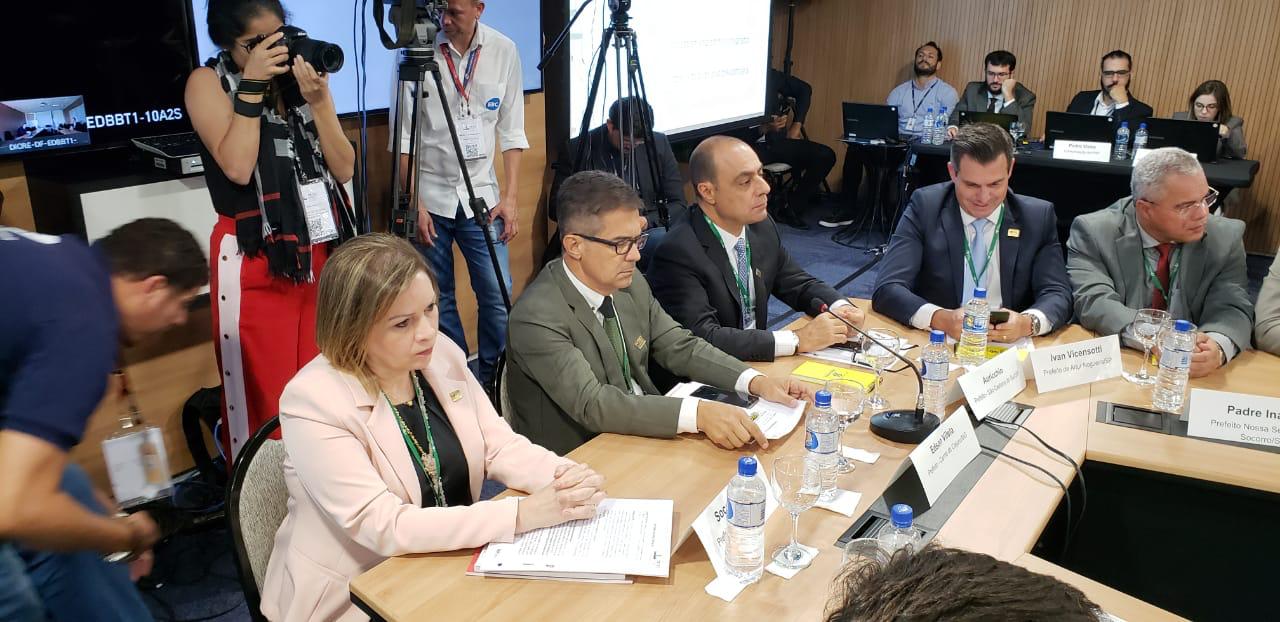 Em Brasília, Auricchio defende Reforma da Previdência em reunião da FNP