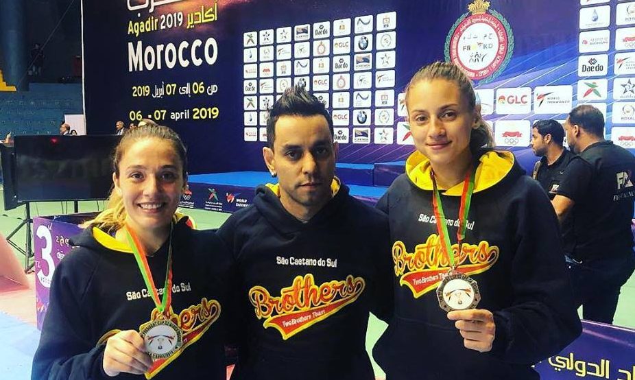 Atletas de taekwondo de S.Caetano ganham ouro e prata em Marrocos