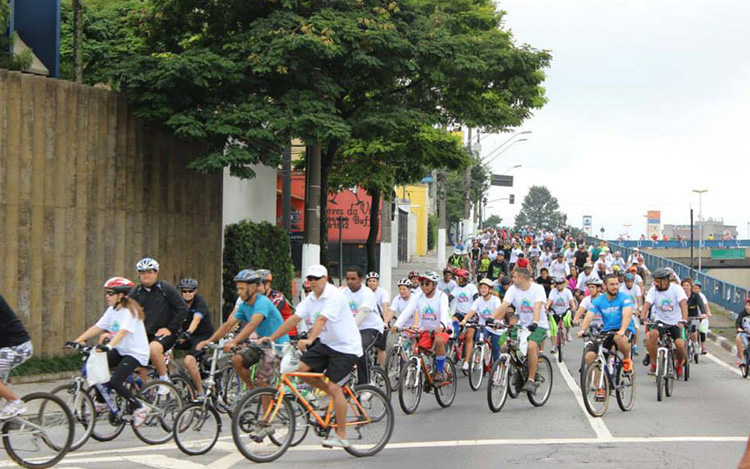 Santo André tem passeio ciclístico de 10 km no próximo domingo