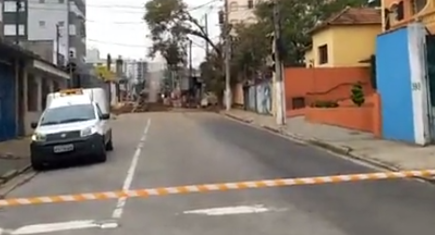 Vazamento de gás em São Bernardo assusta moradores no Centro