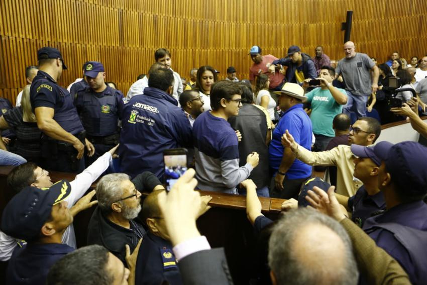 Após tumulto, projeto do Semasa é aprovado na Câmara de Santo André