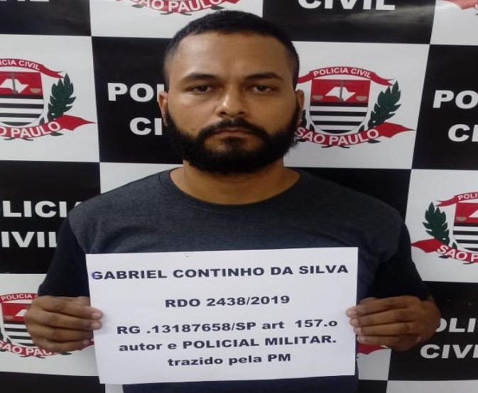 PM de Diadema é preso em S.Bernardo por roubo no comércio; Veja vídeo