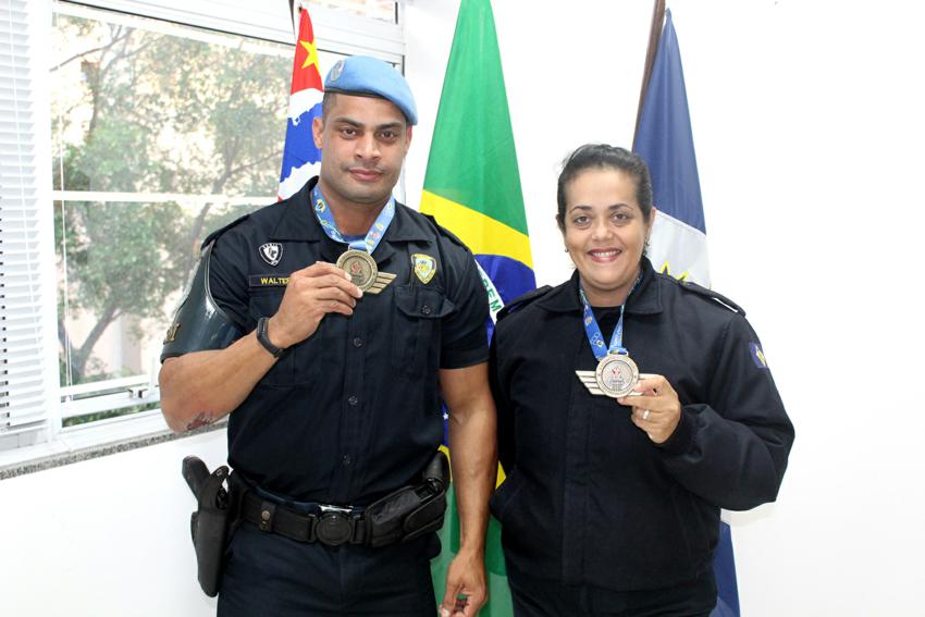 S.Caetano ganha 2 medalhas de ouro na Olimpíada entre GCMs do Estado
