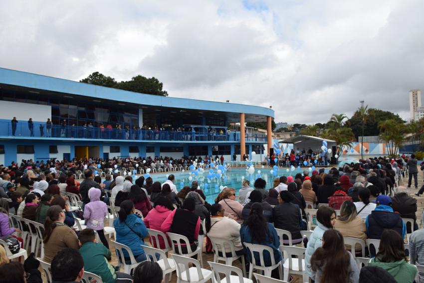 Em Diadema, Projeto Aquáticos entrega certificados a 1,2 mil alunos