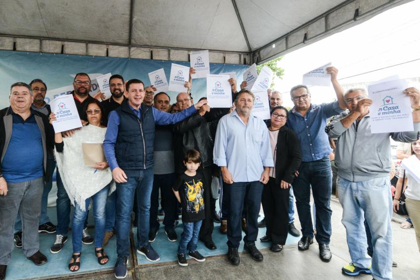 Prefeitura de S.Bernardo regulariza 579 moradias em área de manancial