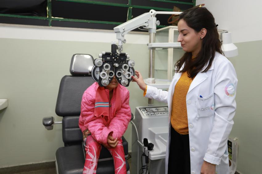 Em Santo André, mil alunos passarão por exames oftalmológicos