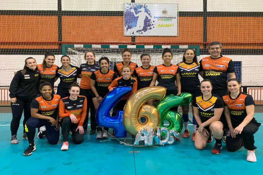 São Bernardo estreia na Liga Nacional Feminina de Handebol 2019