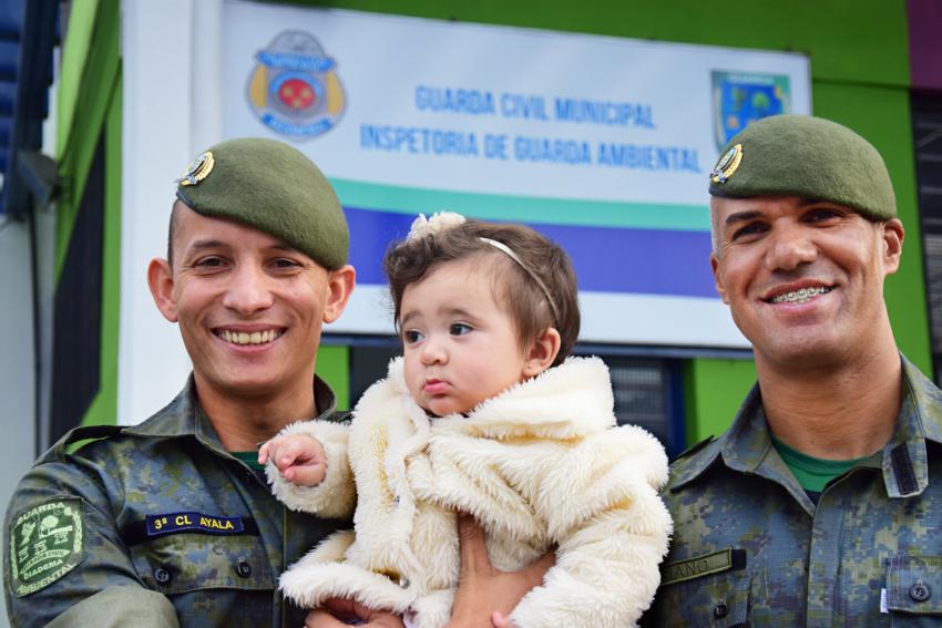 Guarda Municipal de Diadema socorre bebê engasgado