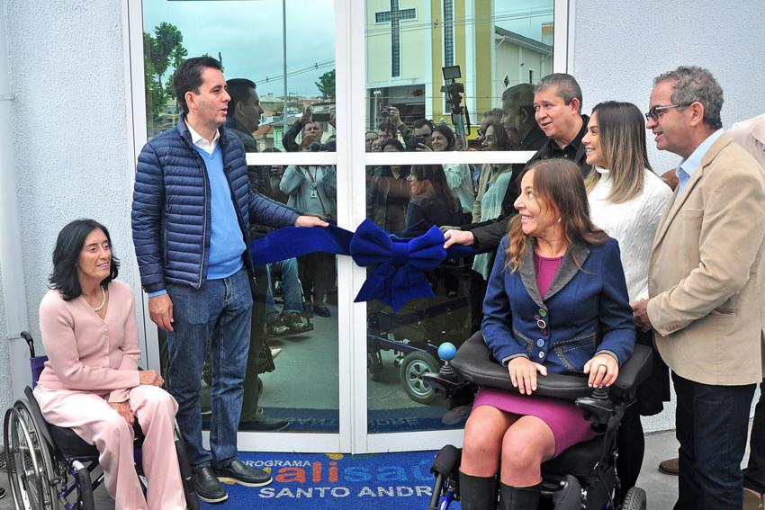 Sto.André inaugura centro especializado em reabilitação de deficientes