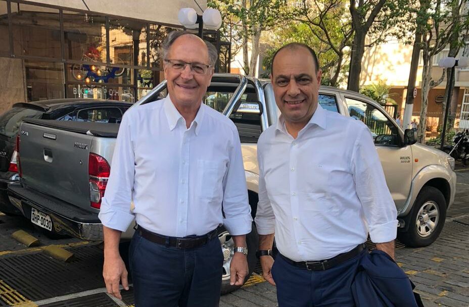 Auricchio e Alckmin debatem políticas públicas na Capital