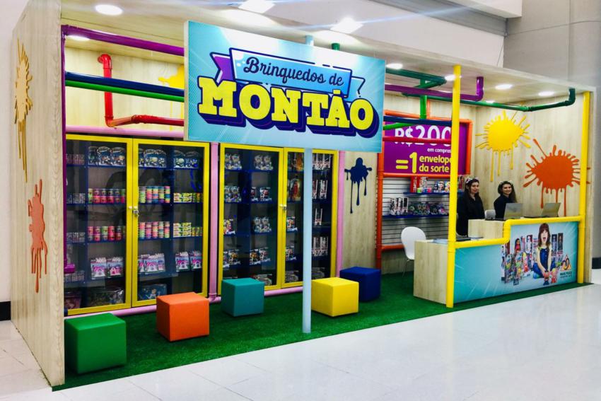 “Brinquedos de Montão” é novidade para a criançada no Mauá Plaza