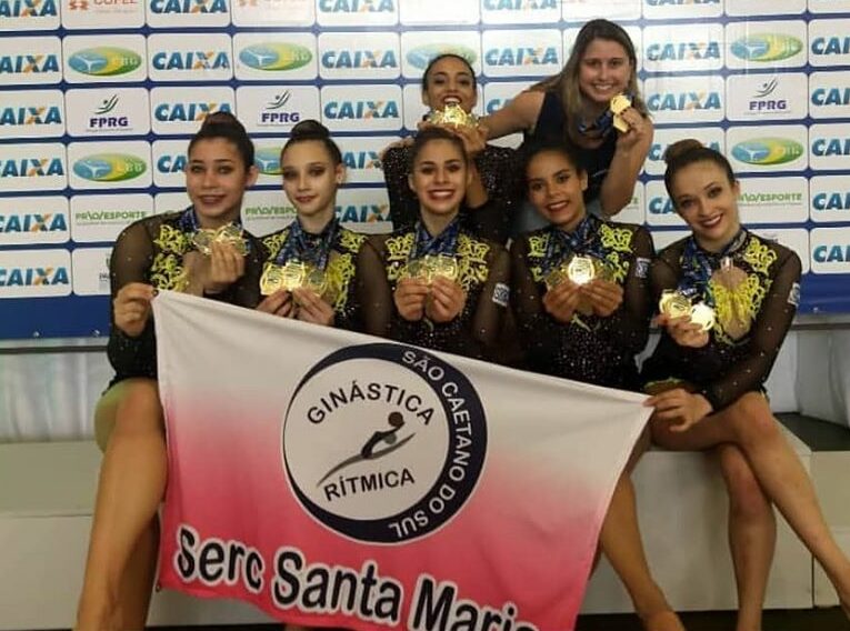 SERC Santa Maria de S.Caetano ganha campeonato brasileiro de Ginástica