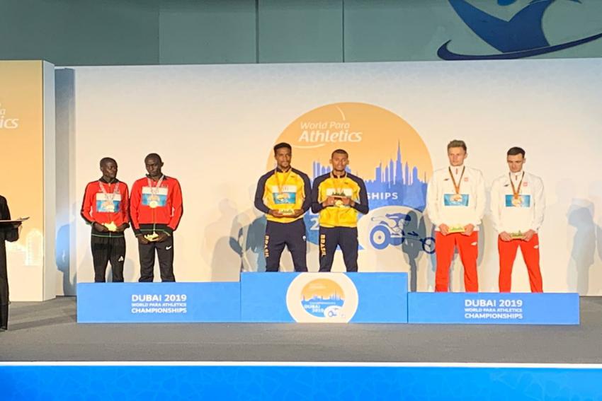 Atletas de S.Caetano ganham medalhas no Mundial de Atletismo em Dubai