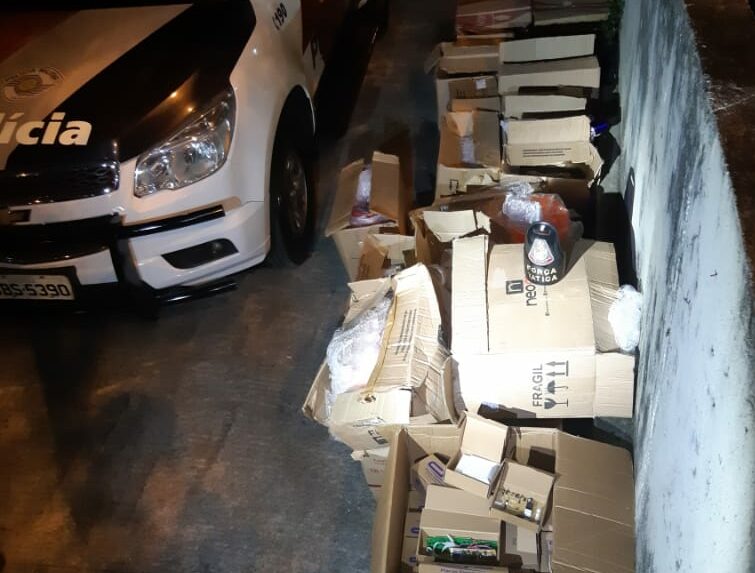 Polícia recupera em S.Bernardo carga roubada avaliada em R$ 70 mil