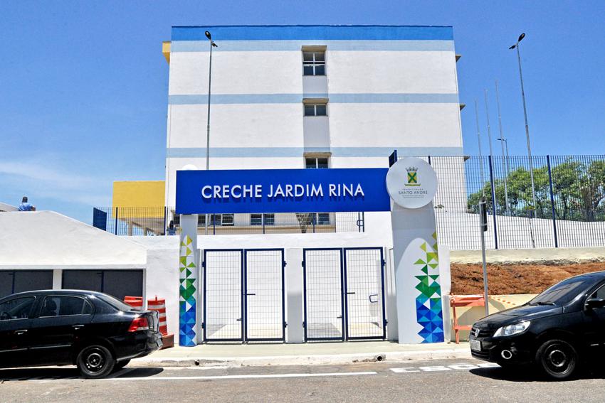 Prefeitura de Sto.André inaugura creche no Jardim Rina para 320 crianças