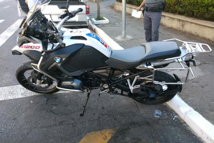 PM prende em S.Bernardo bandido com moto roubada em Sto.André