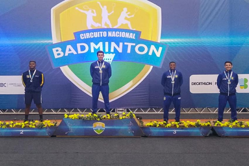 S.Bernardo conquista medalhas no Campeonato Brasileiro de Badminton