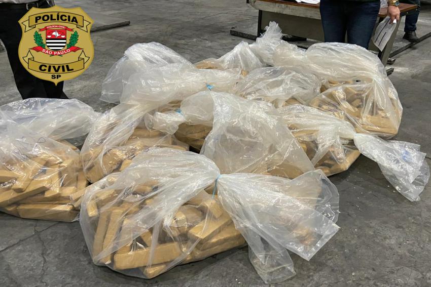 Polícia realiza incineração de mais de 400 quilos de drogas em S.Bernardo