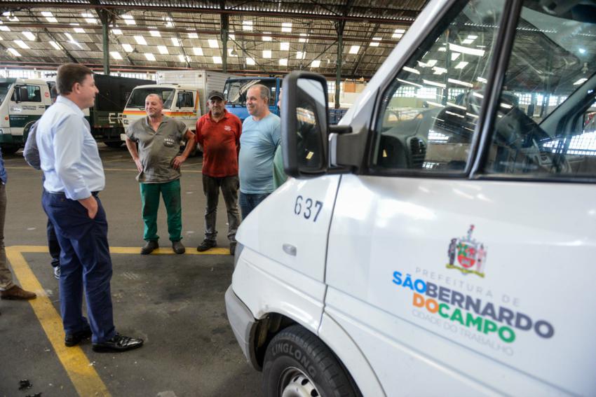 São Bernardo vai leiloar 355 carros, vans, caminhões e ônibus
