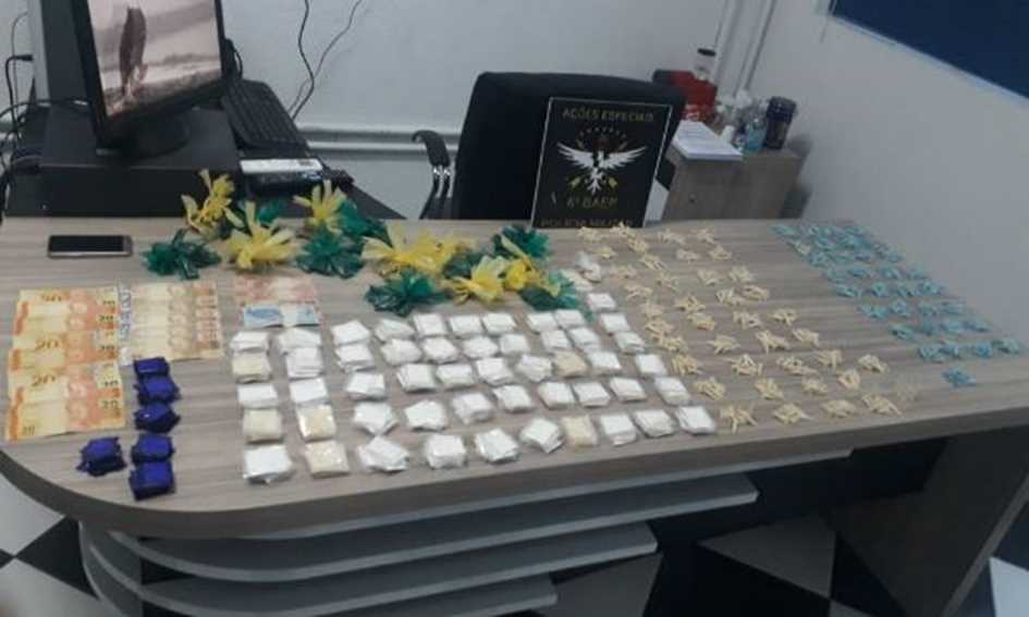 Baep faz operação contra tráfico de drogas em Santo André e Mauá