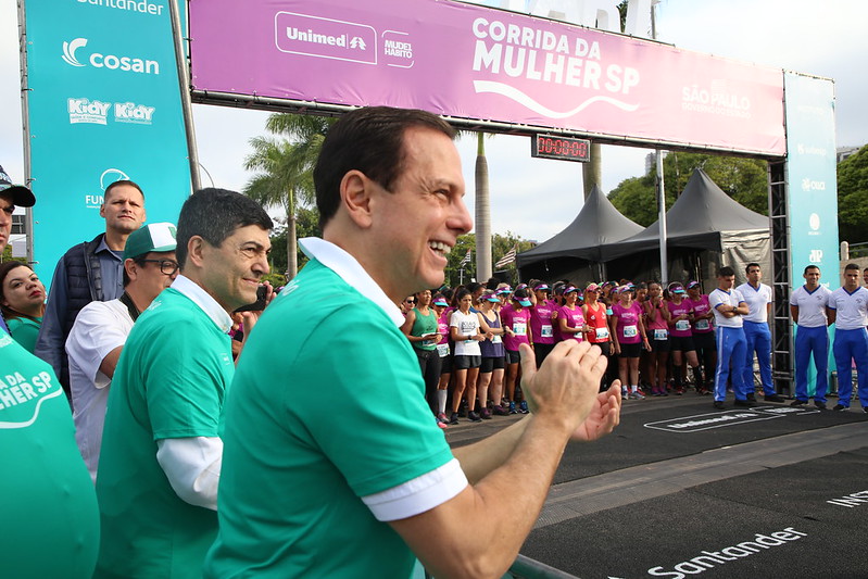 Doria faz a maior corrida feminina do Brasil em homenagem ao Dia da Mulher