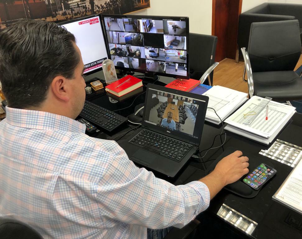 Pio Mielo adota videoconferência na Câmara de S.Caetano