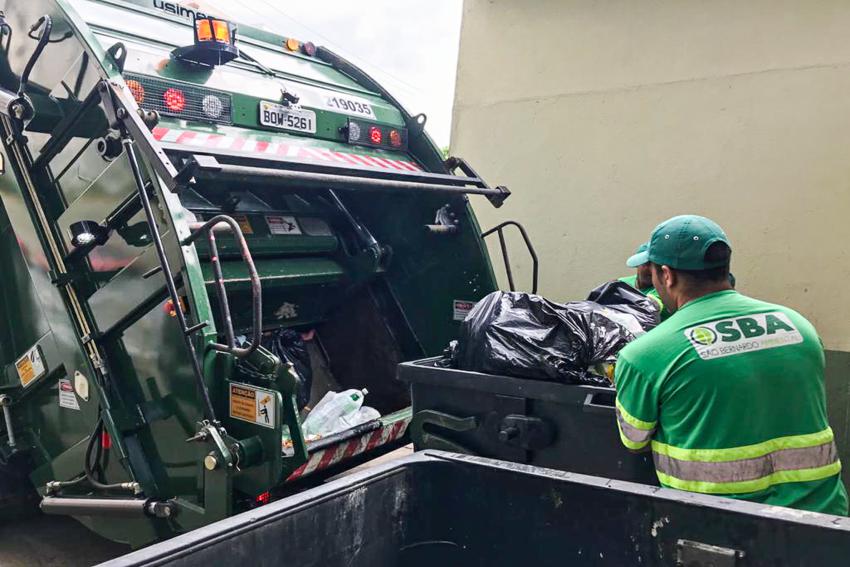 S.Bernardo suspende temporariamente serviço de coleta de materiais recicláveis
