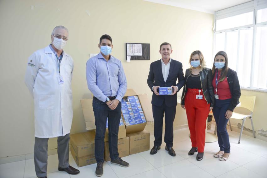 São Bernardo recebe doação de 10 mil máscaras para profissionais da Saúde