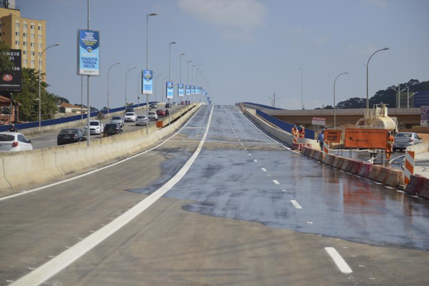 Novo Viaduto Tereza Delta é entregue em São Bernardo