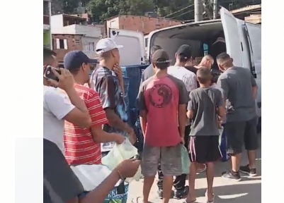 Vídeo cita vereador de Sto.André distribuindo frutas e caso vai parar na polícia