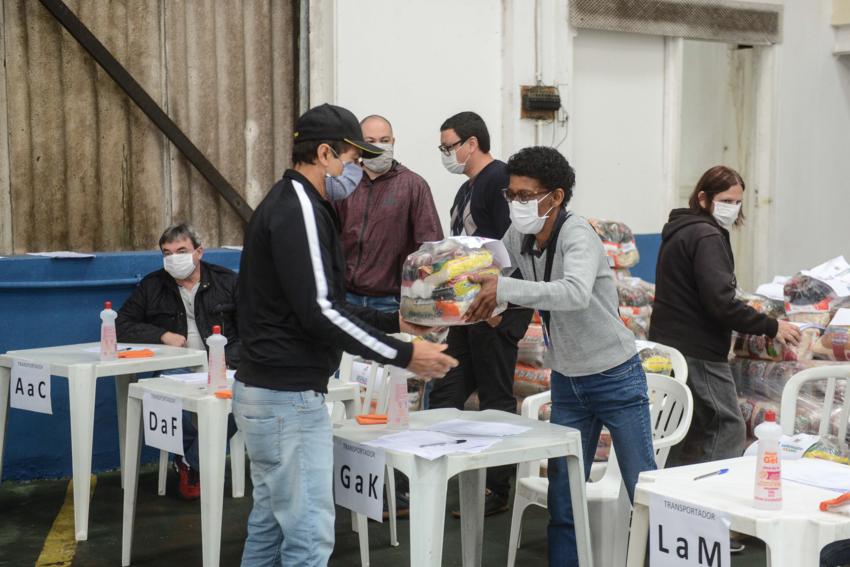 São Bernardo retoma repasses de cestas de alimentos a setores impactados pela Covid-19