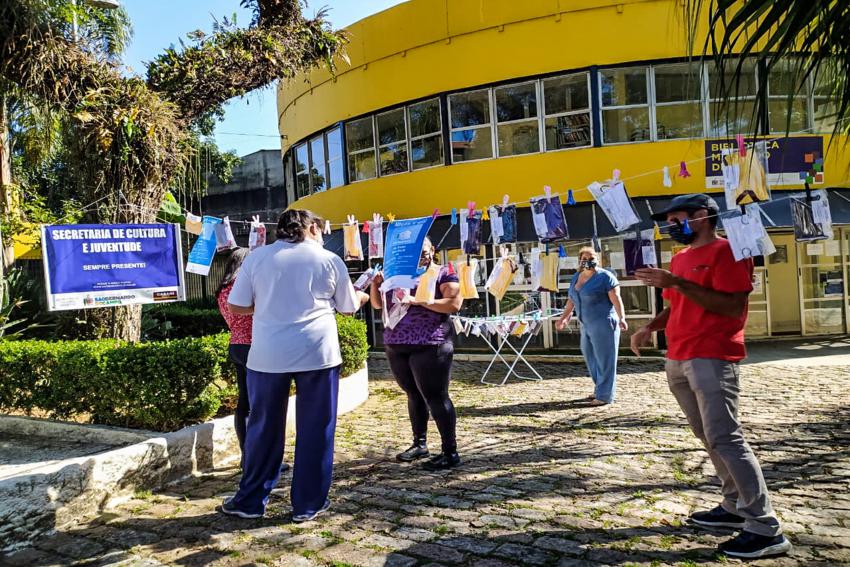 Prefeitura de S.Bernardo entrega 2 mil máscaras; ação continua nesta quinta