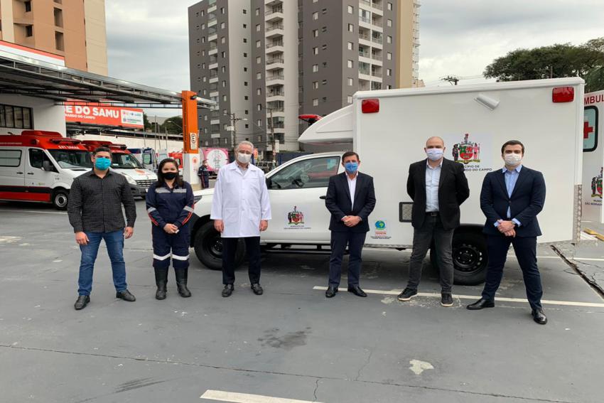 São Bernardo ganha ambulância para combate à Covid-19