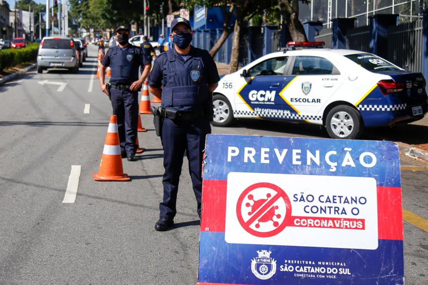 GCM de São Caetano aumenta em 46% atendimento a ocorrências na quarentena
