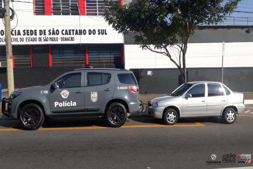 Baep recupera veículo furtado em São Caetano