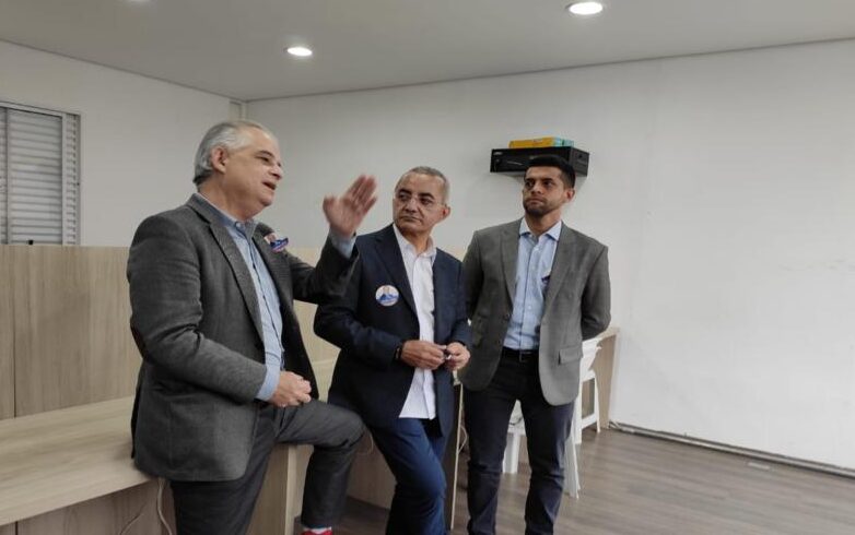 Márcio França e Ailton Lima inauguram Diretório do PSB em Sto.André