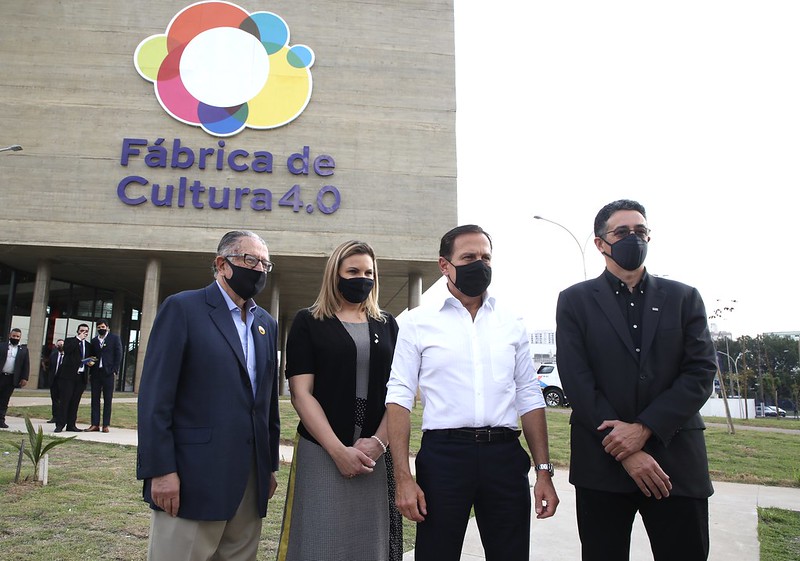 Doria inaugura primeira Fábrica de Cultura 4.0 em São Bernardo