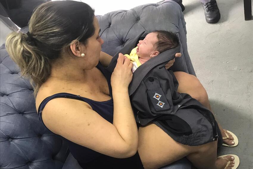 Policiais Militares salvam bebê de 20 dias em São Bernardo