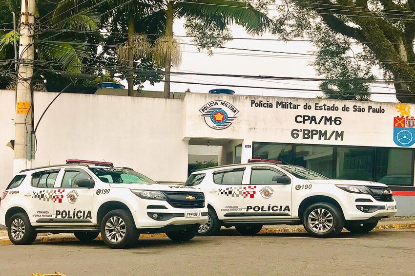PM prende 2 bandidos que furtaram supermercado Joanin em S.Caetano