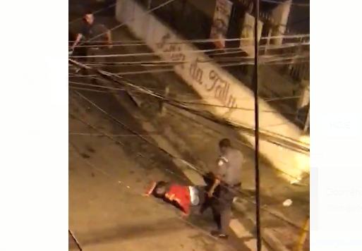 Vídeo mostra agressão a jovem rendido em Sto.André e PMs são afastados