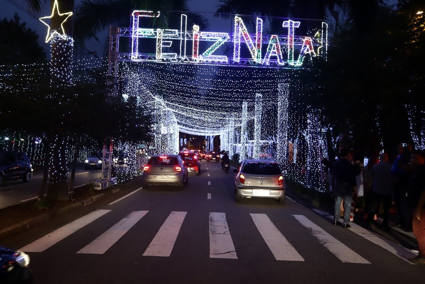 Em programação de Natal, Santo André tem Vila de Luz em formato drive-thru